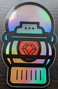 Metallic Brakeman Sticker